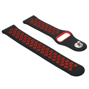 Banda deportiva negro + rojo CT2